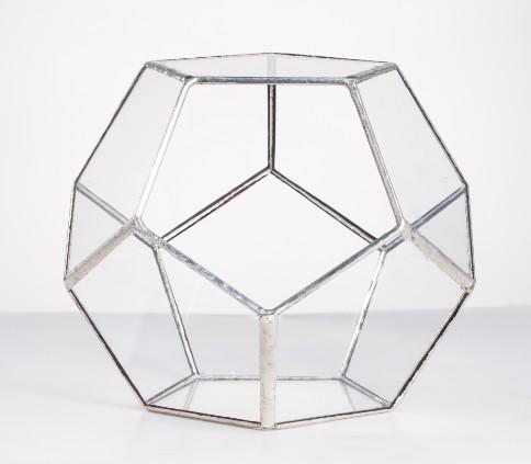 Glass Terrarium - Polygon
